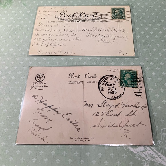 Antique Easter Postcards Lot - Picture 10 of 10